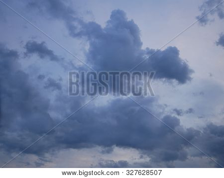 Bluish Dramatic Clouds