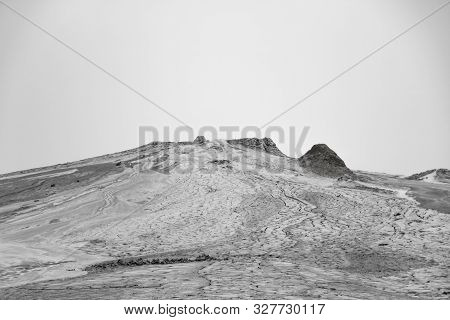 Active Muddy Volcanoes Reservation In Berca, Romania.