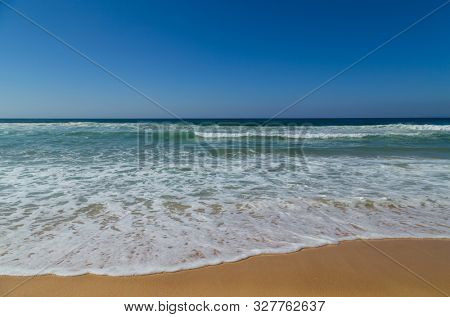 Scenic and beautiful seascape near Comporta in Portugal