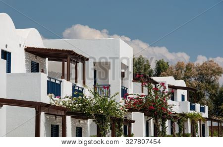 Architecture Details Of Greek Houses On Kos Island Greece
