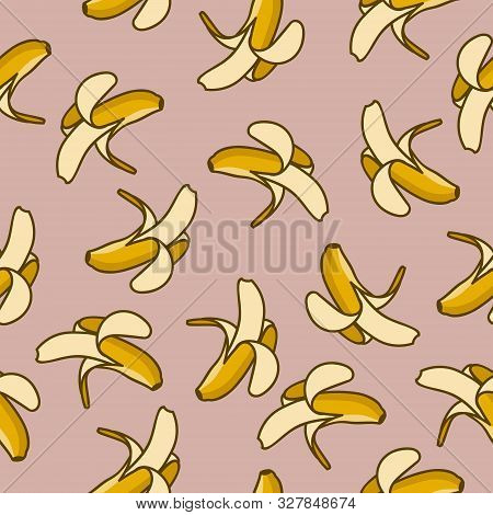 Banana pattern. Banana pattern design. Banana pattern Background. Banana pattern image. Banana pattern vector. Seamless pattern bananas. Beautiful seamless vector floral summer pattern with banana. repeated banana background.