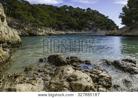 French Fjords, Calanques National Park, Calanque Den Vau Bay, Cassis, France, Europe