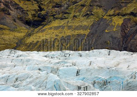 Alpine landscape in Skaftafell National Park Iceland, Europe