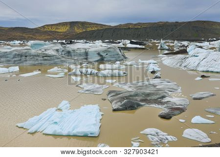 Alpine landscape in Skaftafell National Park Iceland, Europe
