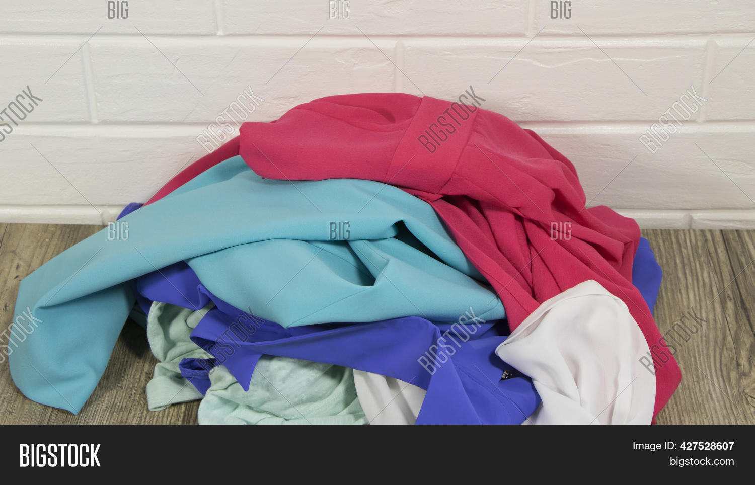 Throw Clothes Pile. Image & Photo (Free Trial) Bigstock