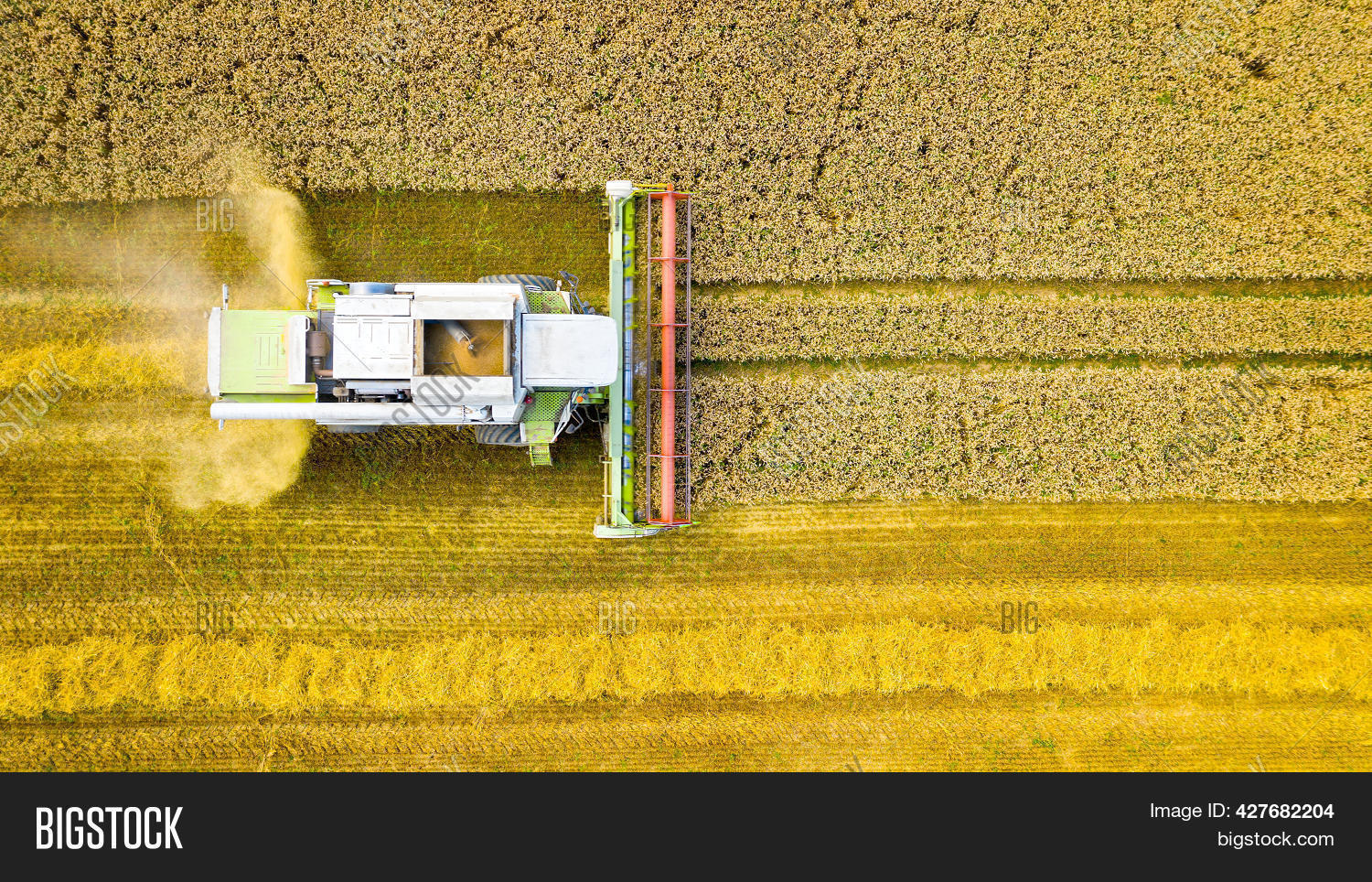 Aerial View Combine Image & Photo (Free Trial) | Bigstock