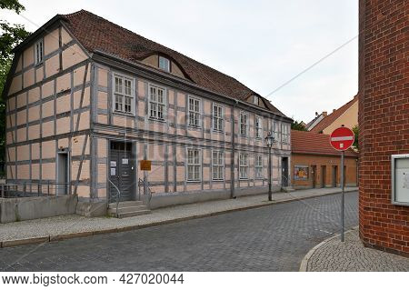 Luckenwalde, July 13: Architecture Of Old Town On July 13, 2021 At Luckenwalde, Germany. Luckenwalde