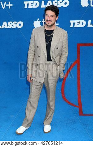 LOS ANGELES - JUL 15:  Marcus Mumford at the Ted Lasso Season 2 Premiere Screening at the Pacific Design Center Rooftop on July 15, 2021 in Los Angeles, CA