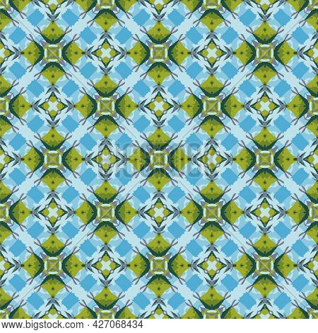 Songket Pattern Ornament With Vintage Batik Style