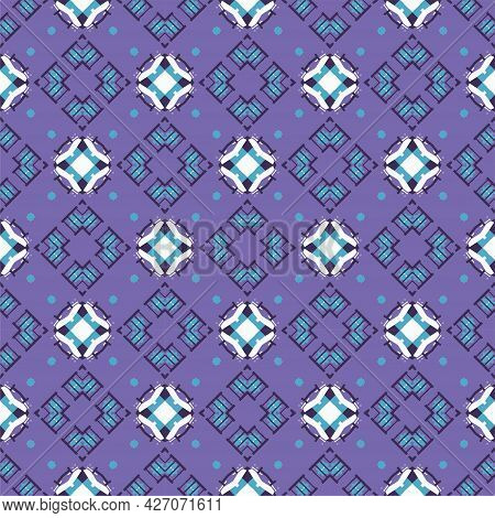 Songket Pattern Ornament With Vintage Batik Style