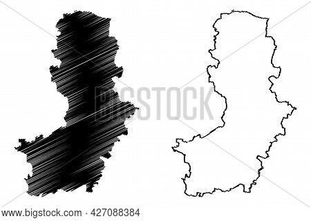 Oberspreewald-lausitz District (federal Republic Of Germany, Rural District, State Of Brandenburg) M