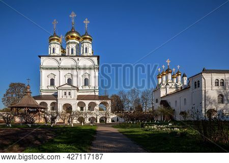 Joseph Volotsky Monastery, The Assumption Cathedral And The Church Of The Epiphany. Teryaevo Village