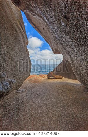 Picture Of A Rock Formation On The Coast Of The Australian Kangoroo Island