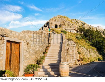 Peter Negosh Mausoleum In Mountains Of Montenegro