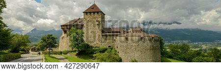 Vaduz Castle The Official Residence Of The Prince At Liechtenstein