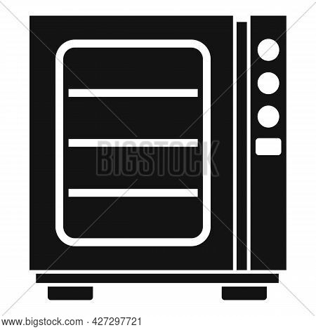 Oven Convection Technology Icon Simple Vector. Gas Fan Stove. Cooking Convection Oven