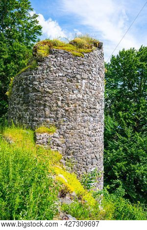 Kumburk Castle Ruins Near Nova Paka, Czech Republic