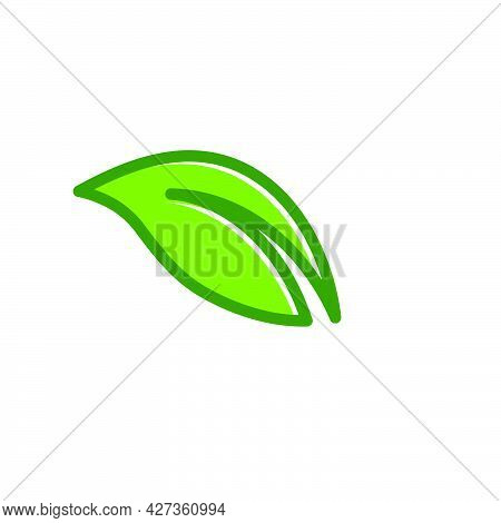 Green Leaf Ecology Nature Element  Vector Icon Of Go Green