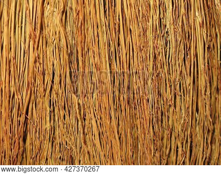 Texture Of The Nautral Rods From The Broom