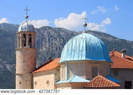 Island Of Our Lady Of The Rocks. Perast, Montenegro