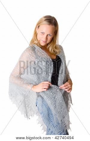 Ragazza In un Tippet