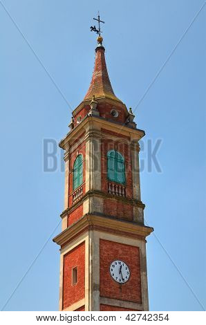Kirche von Buonacompra di Cento. Emilia-Romagna. Italien.