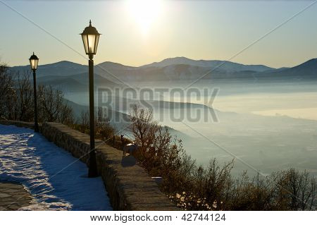 Mattina nebbiosa
