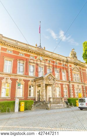 Gorlitz, Germany - June 2, 2021: Postbank In City Center Of Gorlitz.