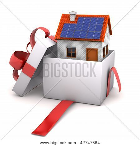 Åbnede gave hus