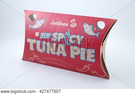 Manila, Ph - July 22 - Jollibee Spicy Tuna Pie On July 22, 2021 In Manila, Philippines.