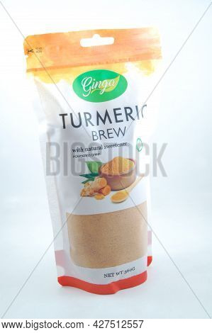 Manila, Ph - July 22 - Ginga Turmeric Brew On July 22, 2021 In Manila, Philippines.