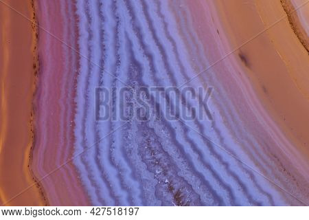 Abstract Purple Crystal Background Marble Shot, Nature Pattern.