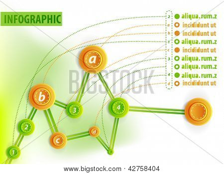 Infografiken. Chronologie-Hintergrund