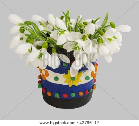 Snowdrops In The Vase