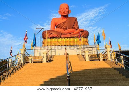 Buda tailandês, ao sul da Tailândia