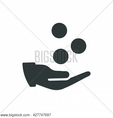 Revenue, Earning Icon. Meticulously Designed Vector Eps File.