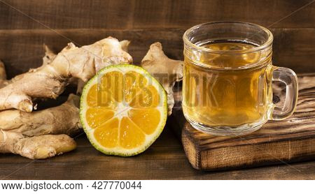 Ginger Lemon Root Tea - Zingiber Officinale