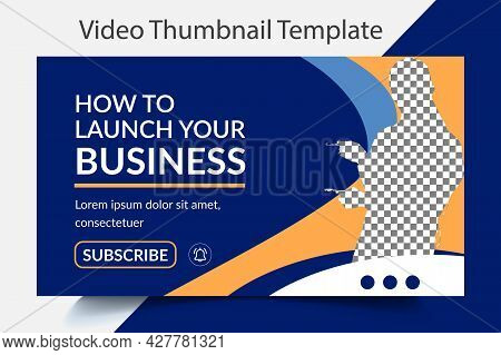 Live Streaming Video Thumbnail For A Digital Marketing Agency. Digital Marketing Agency Video Thumbn