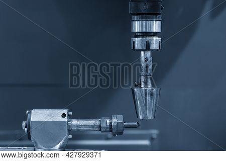 The Operation Of Sinker Edm Machine Copper Electrode Materials. Mold And Die Manufacturing Process B