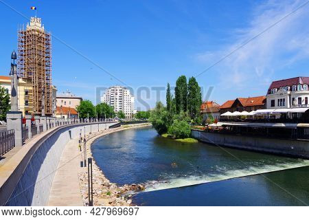 Architecture of Oradea, Romania, Europe