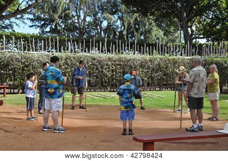 Polynesian Cultural Center in Laie, Oahu, Hawaii