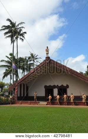 Polynesian Cultural Center in Laie, Oahu, Hawaii