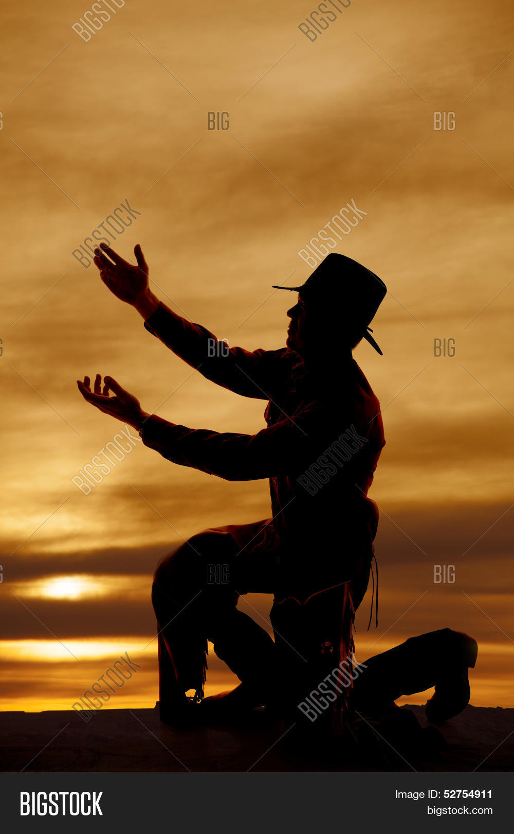 Cowboy Kneel Image Photo Free Trial Bigstock Cowboy Kneel Image Photo Free Trial Bigstock