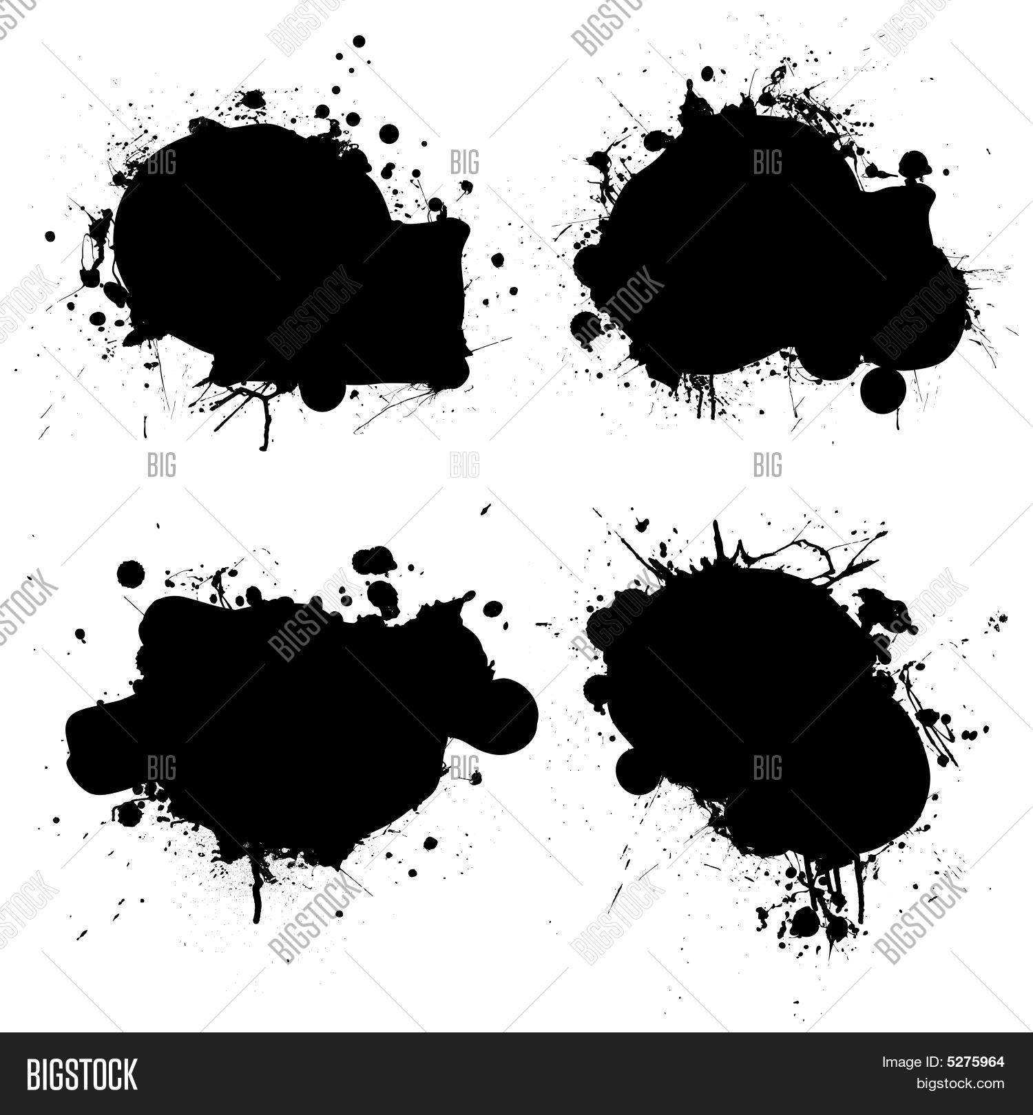 Square Blank Ink Vector & Photo (Free Trial) | Bigstock