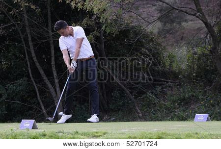 Lorenzo Vera at the golf Masters 13, 2013