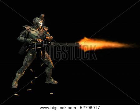 Advanced super soldier
