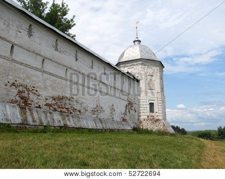 Pereslavl. Tower of the Goritskiy monastery. Golden Ring of Russia
