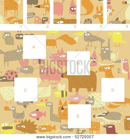 Match Pieces, Visual Game