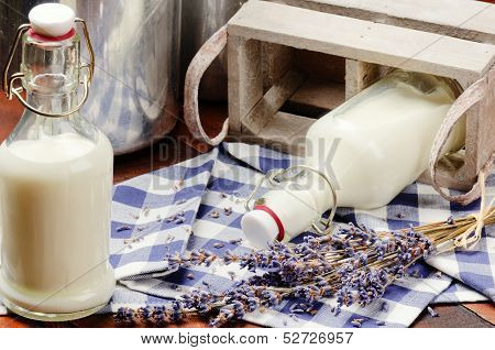 Bottles With Fresh Milk