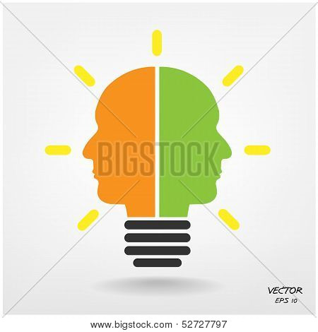 Ideas Sign ,brainstorming Sign